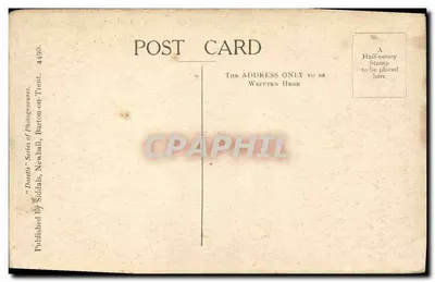 Staufenhill Pleasure Grounds, Hupton-on-Trent — editor Dottie, série 4490 — Verso