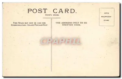 Eton College — widok klasztoru i rzeki — seria Frith's — Rewers