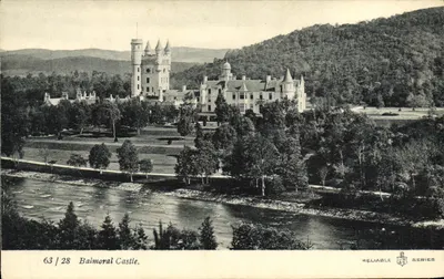 Castelo de Balmoral — vista panorâmica — Série Reliable n°63/28