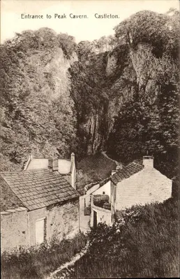 Entrada para a Peak Cavern — Castleton — Série Fawn No. 4, E. Grayson