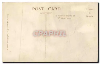Krypta, klasztor Battle — widok wnętrza łuków i kolumn — The Sussex Photographic Co., nr 102 — Rewers
