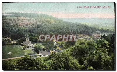 East Clevedon Valley — vista panorâmica com igreja — Pictorhron Co. Ltd.