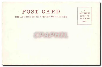 Black Craig, looking West — vista de Stromness — carta postal britânica — Verso