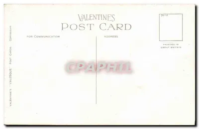 As ilhas vistas de Luss, Loch Lomond — Valentine's Post Cards, n°30-2 — Verso