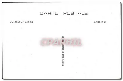 Renault Reinastella Cabriolet — 1930 — Pamlin Prints, Wielka Brytania, seria CHOSES du PASSÉ — Rewers