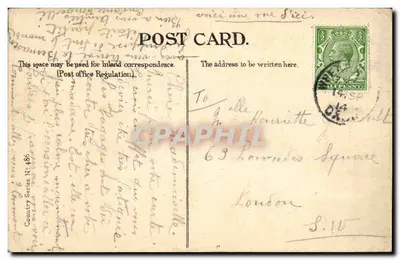 Boat House, Shotover House — editor Country Series N° 486 — Verso