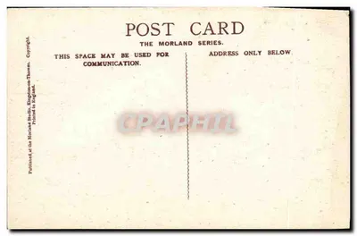 The Maze, Hampton Court Palace — serie Morland — n°66 — Verso