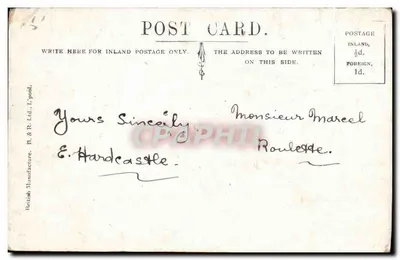 Vallei van de Tuinen van Torquay — rustige scène — Britse productie, B. & R. Ltd., L. pool. — Achterkant