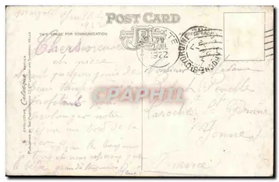 Margate: Cliftonville, miejsce kąpieli — A.38439 — Wydane przez The Photographic Co. Ltd, Londyn i Tunbridge Wells — Rewers