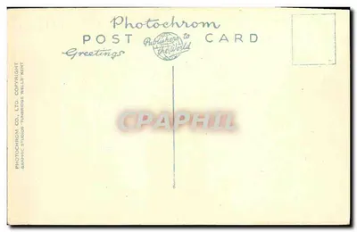 Leicester, Portale Pamięci Wojennej — Karta postalna Photochrom, nr V2220 — Rewers