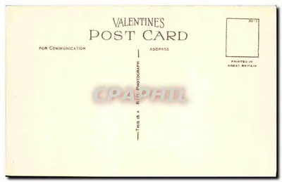 Liverpool — Liver Cunard and Dock Offices — Valentine's Post Card — Verso