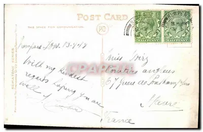 Newport: Igreja de St. John — editor Sepiatone, n° 40978 — Verso