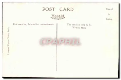 Hotel Alexandra, Oban — widok z portu z łodziami — Holmes' Photo-Glossy Series, n° 78602 — Rewers