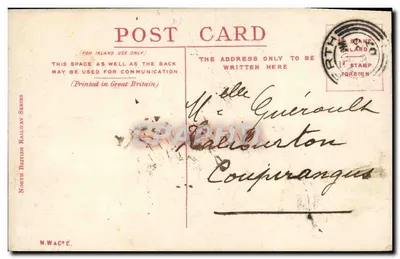 High Street — Perth — seria North British Railway — Rewers