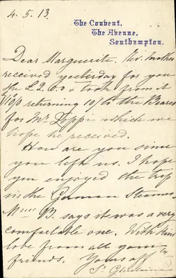 Carte postale de Southampton — Southampton — editor desconhecido, número de série não visível
