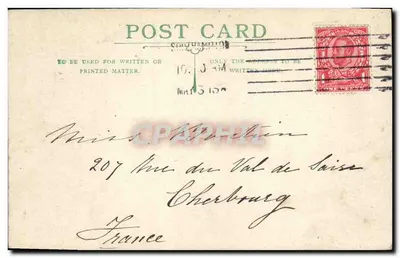 Carte postale de Southampton — Southampton — editor desconhecido, número de série não visível — Verso