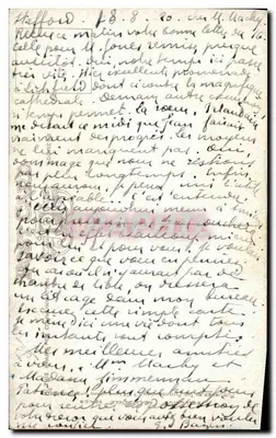 Katedra Lichfield z południowego zachodu — F.4441 — Katedra Lichfield z południowego zachodu — wydawca nieznany — Rewers