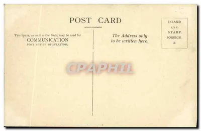 Jersey - Farol da Corbière - Farol de Corbier — editor desconhecido, n° 62 — Verso