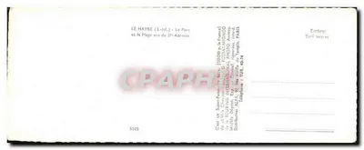 Le Havre (S.-Inf.) - Port i plaża widziana z S^e-Adresse — Rewers