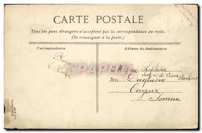 Paris - Notre-Dame — view of the cathedral with trams — publisher AQUA-Photo, L.V. & Cie — Back