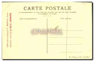 Versailles — Petit-Trianon — A Laiterie — Verso
