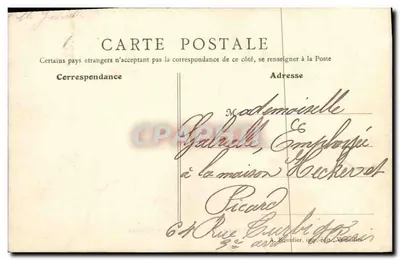 Versailles — Palácio do Grande Trianon — A. Baundier, imp. édit. Versailles — Verso