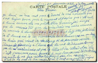 Fort do MONT-VALÉRIEN — A Cantina — Verso
