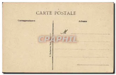 Saint-Lô - Le Haras - Maison du Directeur — éditeur MP, n°8 — Verso