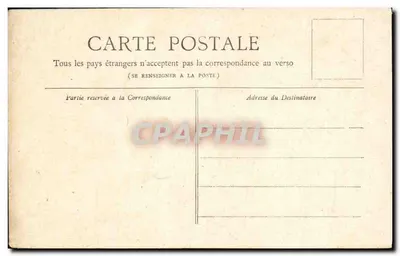 Relógio do Palácio da Justiça — Paris — Coleção Petit Journal — Verso