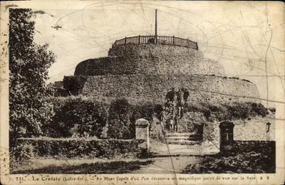 Le Croisic (Loire-Inf.) — Núi Esprit từ đó có thể ngắm nhìn một khung cảnh tuyệt đẹp của Vịnh — số 731