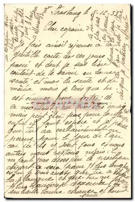 Strasburg - Uniwersytet widziany z Placu Republiki — wydawca C. Alsacienne des Arts Photomécaniques, nr 193 — Rewers