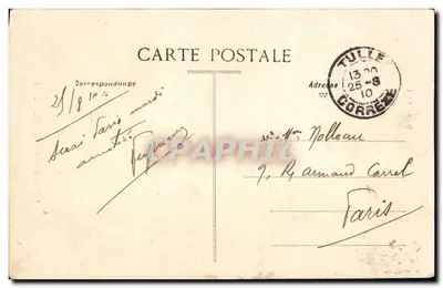 Tulle — Rocha com a cabeça de Luís XVI — Edição N. G. — Verso