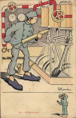 Nossos Marinheiros — Mecânico — H. Gerwein, n°48