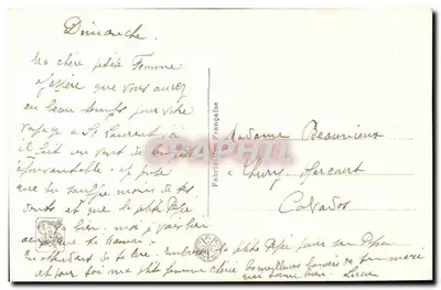 Nocturne — A. Matignon — Salon R.F. — Paris — Verso