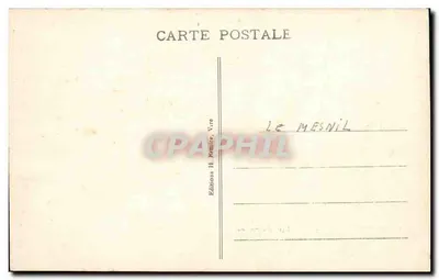 Normandia — Zbieranie jabłek — Henri Ermice, nr 179 — Rewers