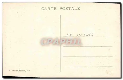 Mała Normandia — Dziecko przed skrzyżowaniem — Henri Ernwick, nr 110 — Rewers