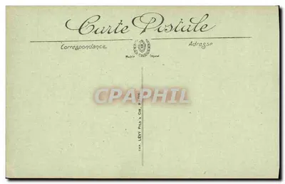Ruínas da Grande Guerra — Em Champagne — A Fazenda Constantine — Vise Paris n° 802 — Verso