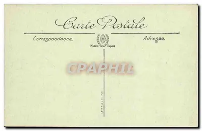 Na Alsácia — Igreja bombardeada — Visa Paris n° 28.0 — Verso