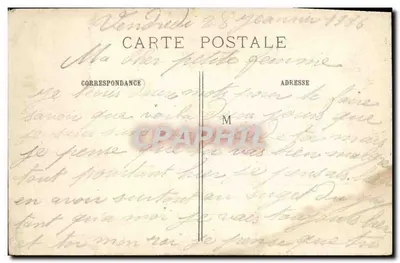 Visé - Estreito da Grande Guerra 1914-15 - Em Champagne - Casi totalmente destruída — Verso