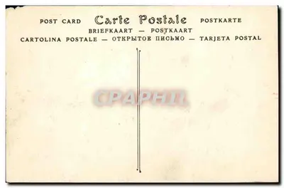 Stara pocztówka Countances Le Lycee et la Cathedrale — Rewers