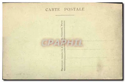 Fontaine Guerard - As Ruínas — Ed. F. Bertéane-Tabac — Verso