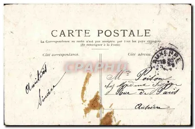 LILLE — A Cidadela — Editor não identificado, número de série não visível — Verso