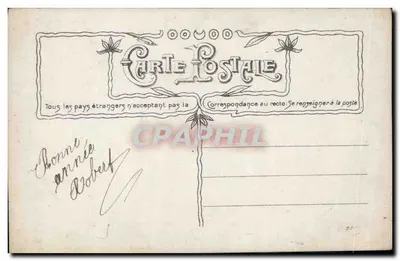 Menina em traje folclórico — Boa Ano — Savorie Fot. n°3384 — Verso