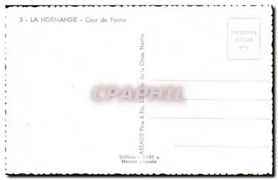 Dziedziniec gospodarstwa — Normandia — Wydawnictwo Gaby — Rewers