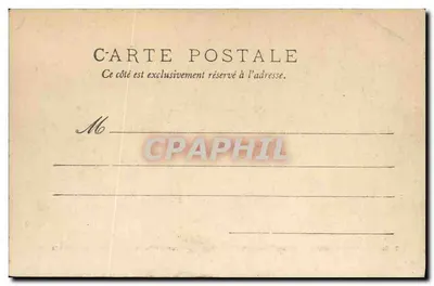 Grandes Manœuvres — Aviso Torpilleur die het Courrierdienst van de Admiraal Gervais uitvoert tijdens de nacht — A. Bougault, uitgever-fotograaf Toulon-sur-Mer — Achterkant