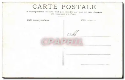 Paryż — Pałac Royal — Wydawca nieznany — Rewers