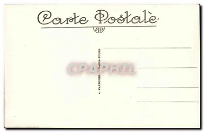 Versailles - Le Parc - Le Bassin du Char d'Apollon — A. P. — Verso