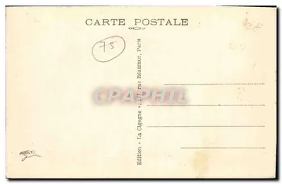 Paris — Maison de la Mutualité — Edição A Cigarrinha — Verso