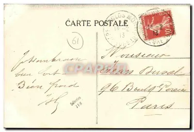 Sœurs Normandes — Coiffes et Costumes anciens — Collection P. Bunel, phot.-édit., Vimoutiers (Orne) — n°2238 — Verso
