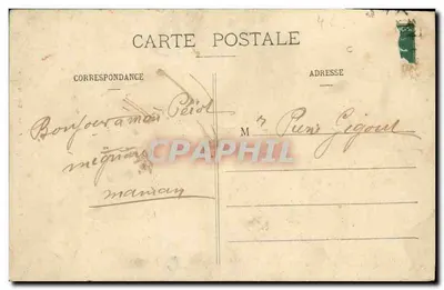 Mulher em traje normando — Lembrança da Normandia — P. Bunel, fot.-edit., Vimoutiers (Orne) — Verso